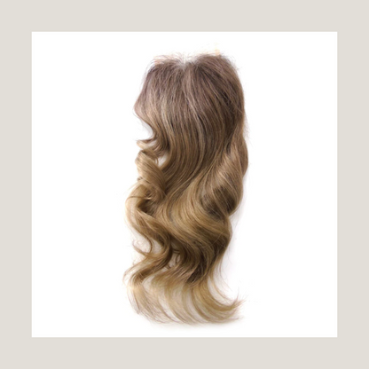 Balayage Ombre Virgin Remy Silk Base Top Closures