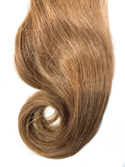 Cabello humano brasileño virgen Remy, extensiones de cabello con i-Tip de 0,7 g, liso, 24 pulgadas, color 10. ¡Envío rápido!