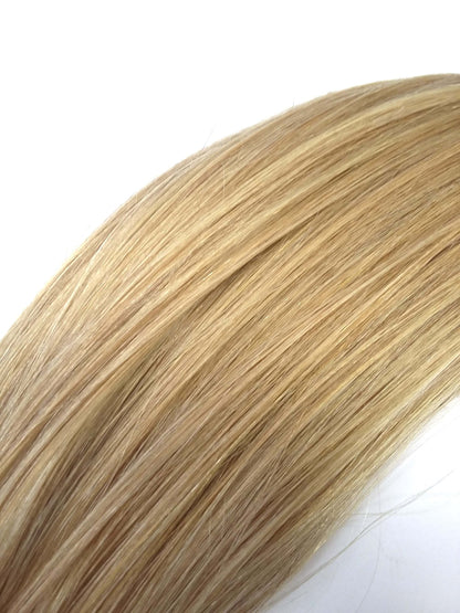 Brazilian Virgin Remy Human Hair - PU Clip In Extensions, 20'', Straight, Colour 24 ,100g - Quick Shipping